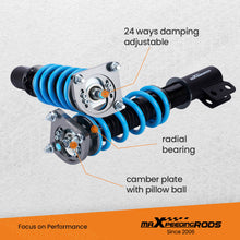 Load image into Gallery viewer, 24-Way Damping Adjustable Performance Coilover Compatible for Ford Mustang 4th Gen. 1994-2004 Lowering Kit