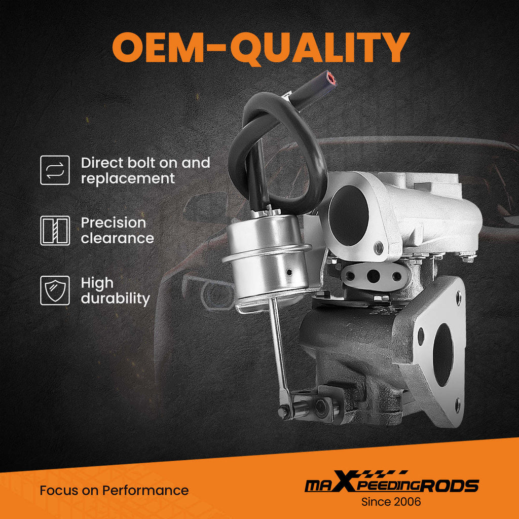 Compatible for Nissan Patrol 2.8L TD 129HP RD28TI GU Y61 14411-VB300 for GT1752S Turbocharger Turbo