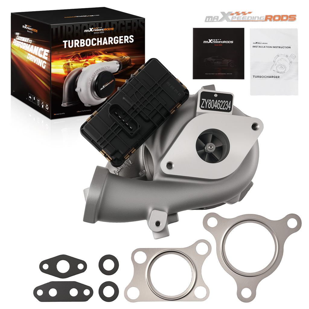 Turbocharger compatible with Nissan Murano NV350 2.5L 144113XN3A 53039700268 Matte Finish