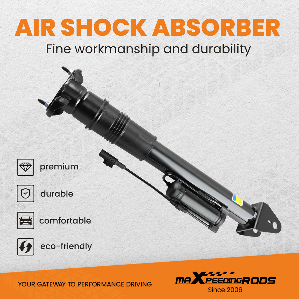 1x Rear Air Suspension Strut compatible for Mercedes M ML GL Class W164 X164 with ADS