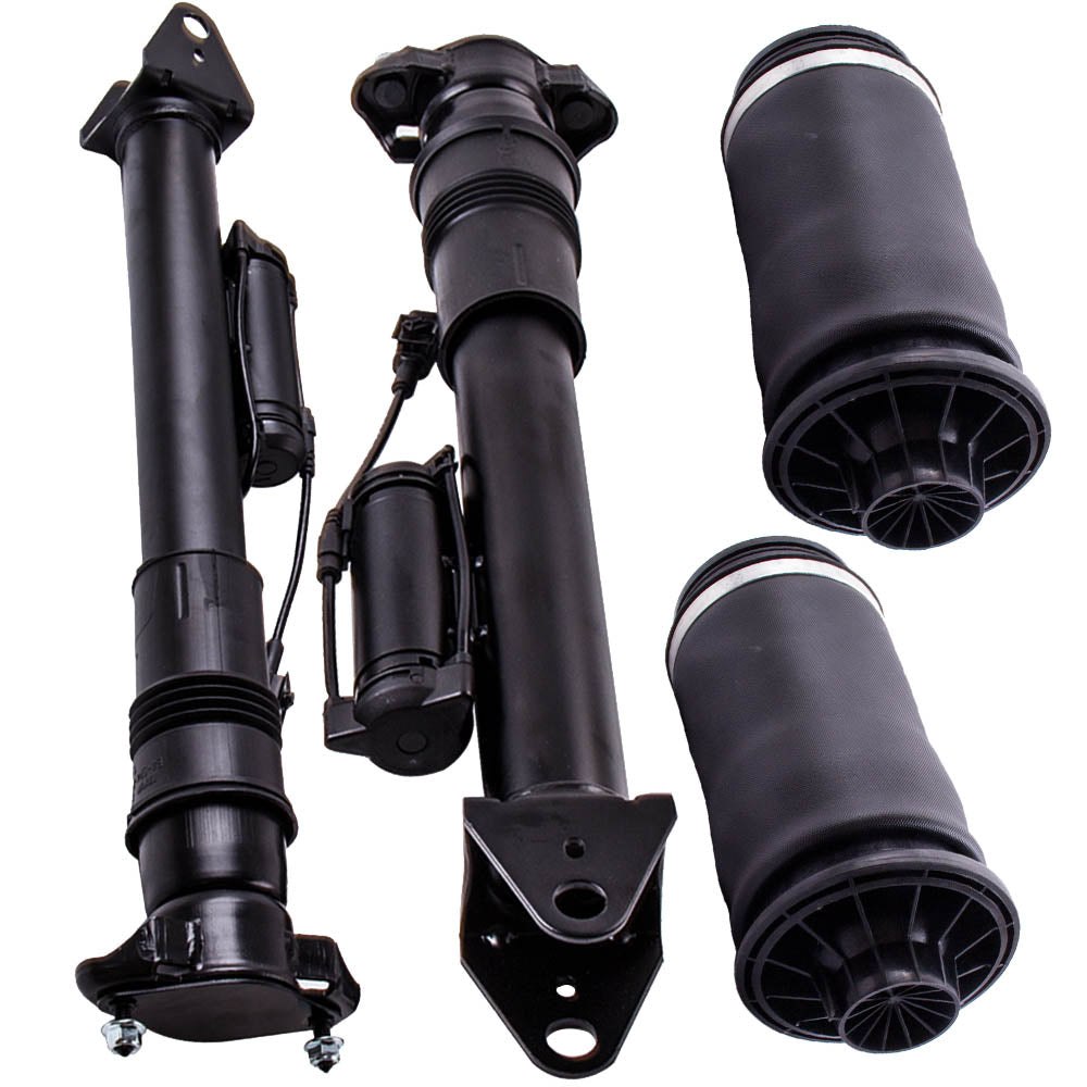 Kit Ammortizzatori Posteriori E Borse for Sospensioni Pneumatiche compatible for Mercedes Ml Glclass W164 Ads