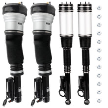 Load image into Gallery viewer, 4PCS Air Shock Strut Damper Kit geschikt voor Mercedes S Class W220 1998 1999 2000-2006