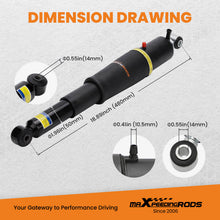 Load image into Gallery viewer, Pair Rear Air Suspension Strut Shocks compatible for GMC Chevy Cadillac Escalade 2000-2013