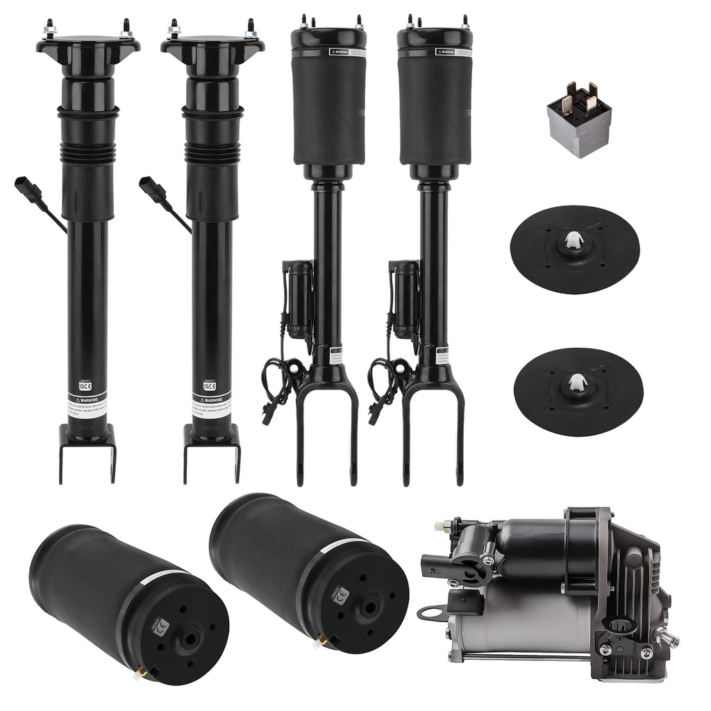 Luftfederungskit Luftfederung Stoßdämpfer Kompressor compatible for Mercedes-Benz X164