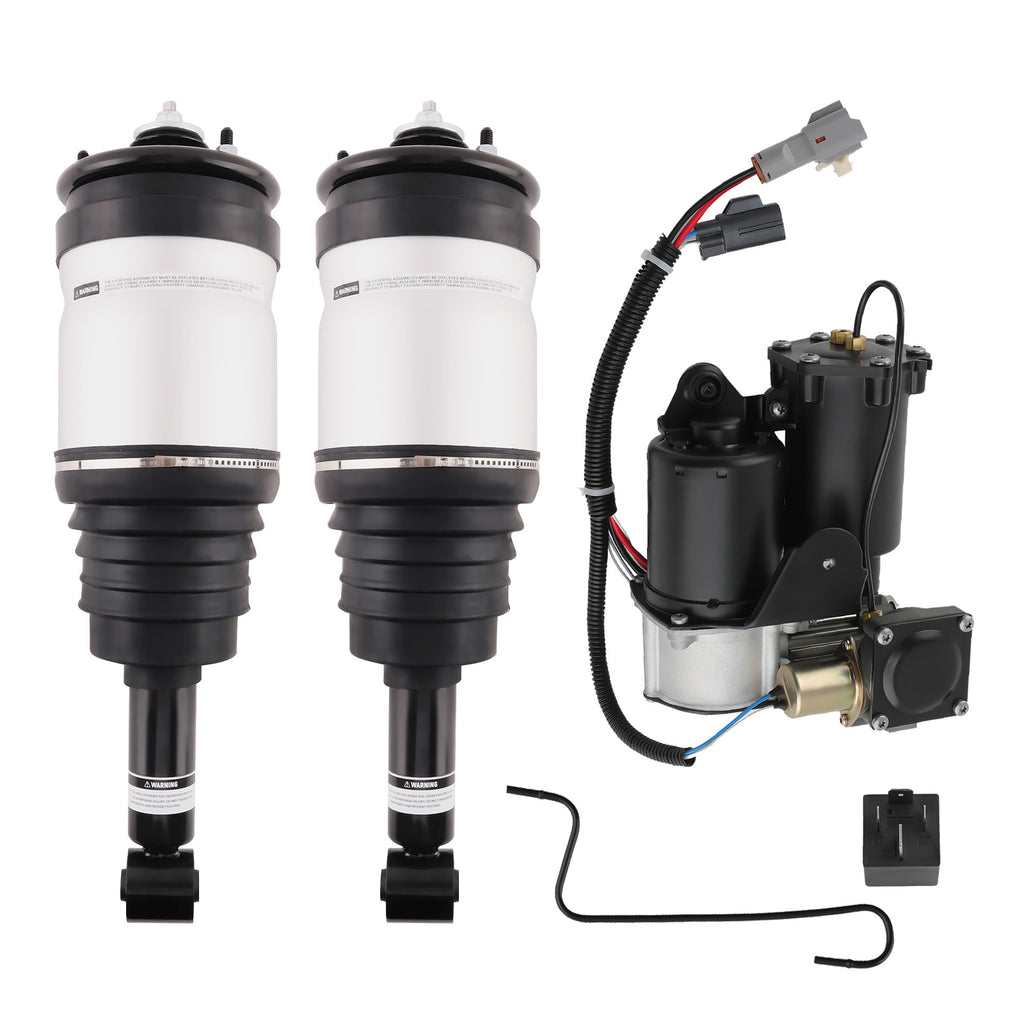 Rear Air Shock + Air Ride Compressor geschikt voor Land Rover Discovery 3 4 Sport