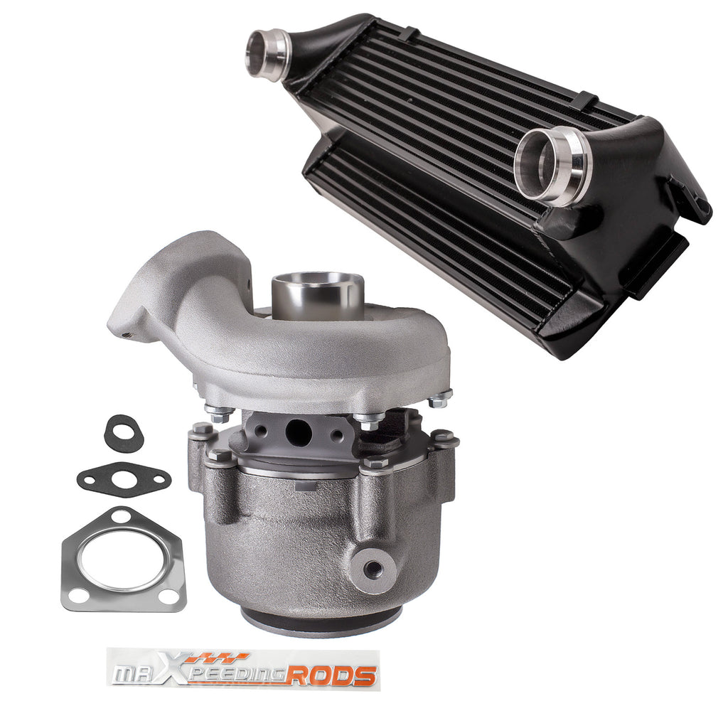 turbolader + Intercooler 49135-05671 compatibel met BMW E90 320D...