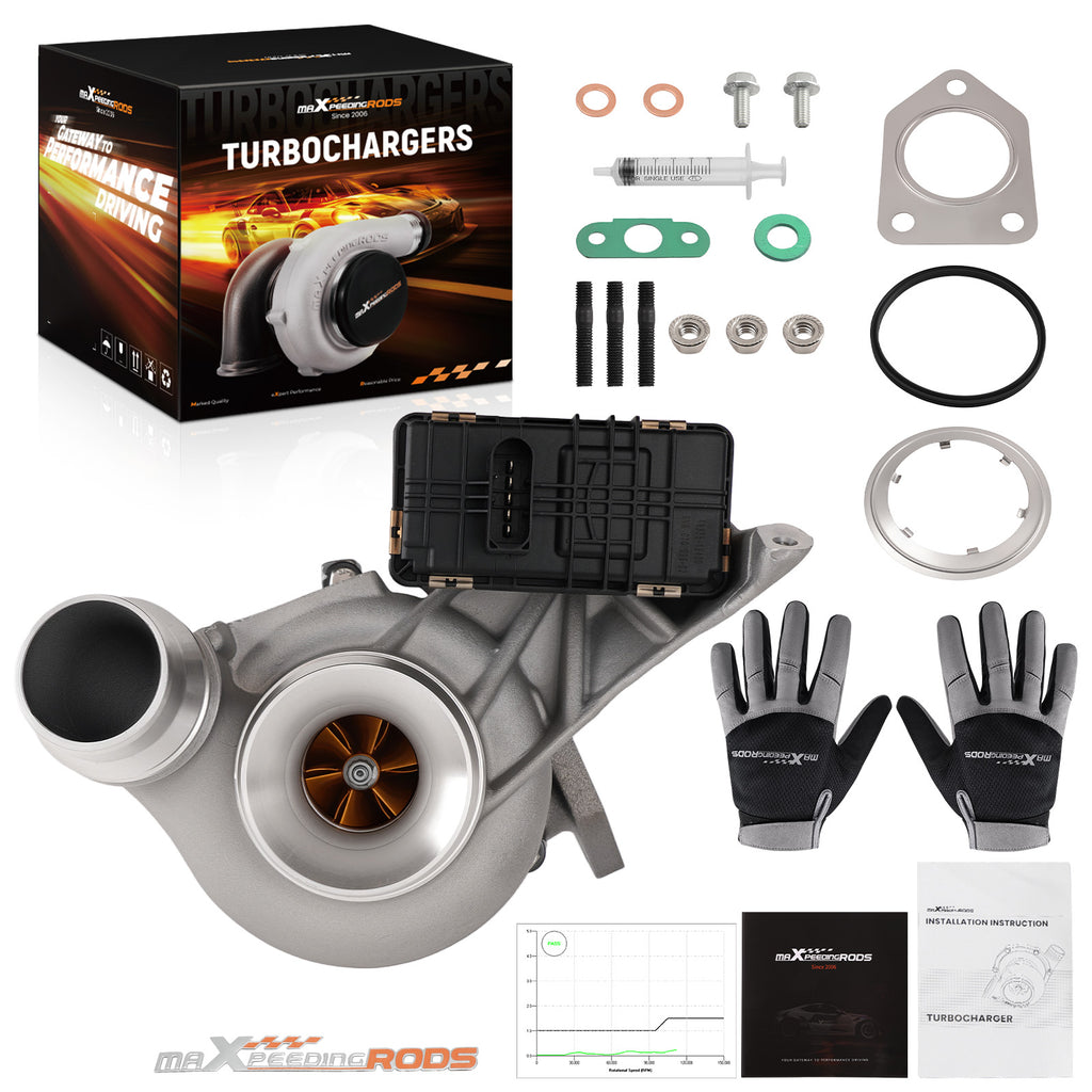 Turbo turbolader compatibel met BMW X1 E84 135kw N47D20 2012- 116...