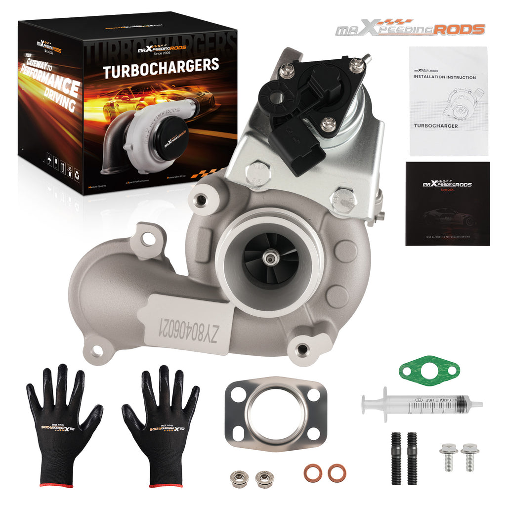 Turbo Turbocharger compatible with Ford Peugeot Citroen Berlingo 207 208 Fiesta C3 C4 1.6 HDi