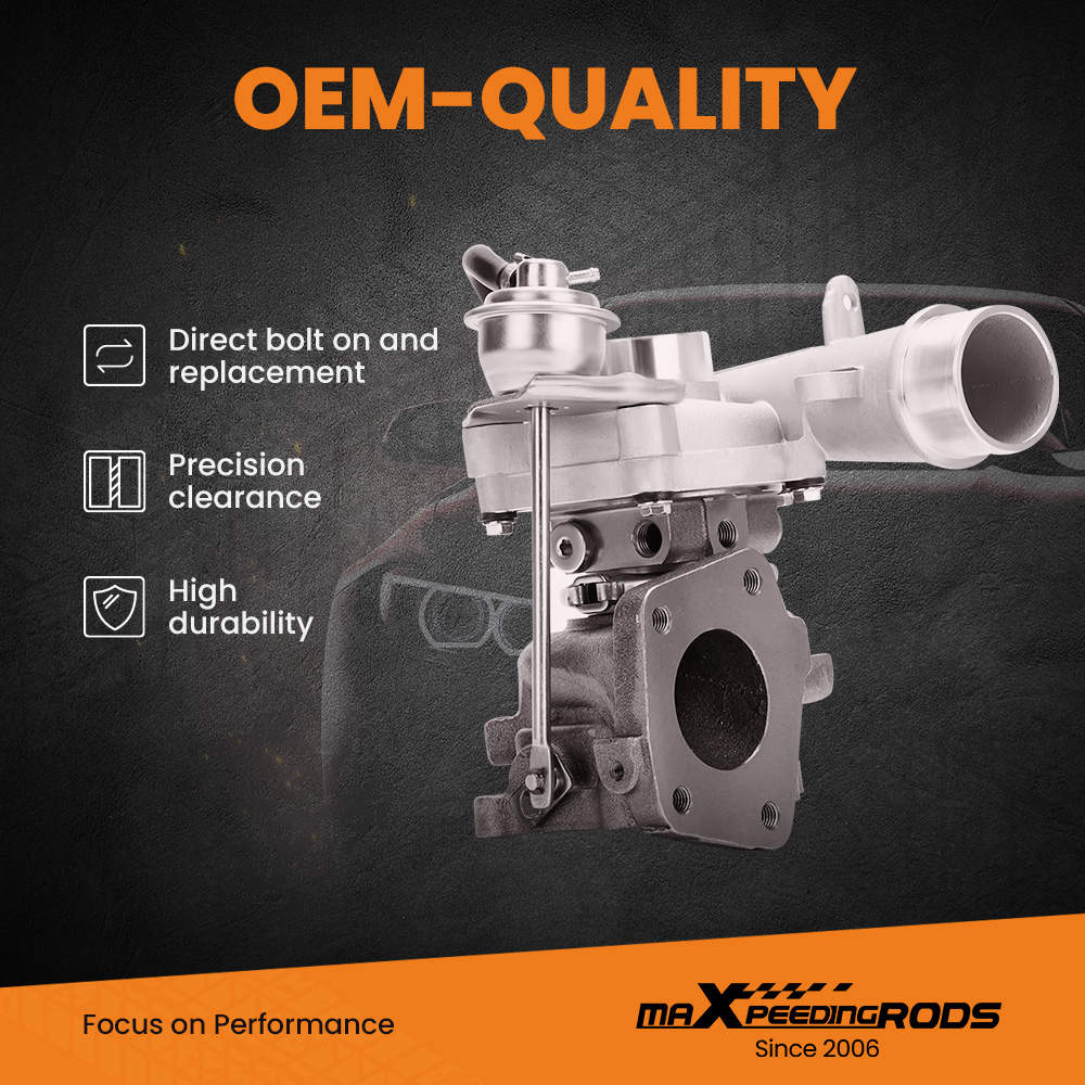 Turbocharger compatible with 2006-2014 Mazda CX-7 2.3L MZR DISI 2.3 Turbo L3-VDT engine 190kW 258HP