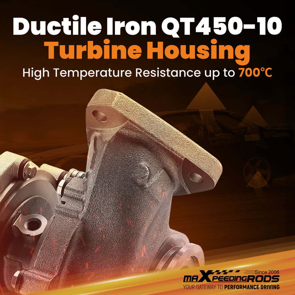 Turbo Turbocompresor compatible for Citroen Relay 2.2 HDI Oct 2011- 798128-0002 Oil Cooling