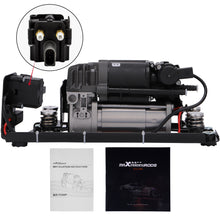 Load image into Gallery viewer, Air Suspension Compressor Pump w/bracket geschikt voor BMW 5 7 Series F02 F03 37206789450