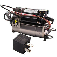 Load image into Gallery viewer, 4F0616005 compatible for Audi A6 Avant C6 4F Compresor de suspensión de aire bomba+Relé