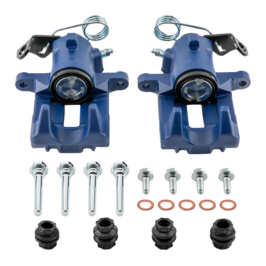 Pair of BRAKE CALIPER REAR LEFT + RIGHT geschikt voor VW GOLF MK 4 1J NEW C 1Y POLO Blue