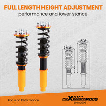 Load image into Gallery viewer, Coilover Suspension Compatible with Honda Accord 98-02, Compatible with Acura 99-03, Adjustable Height SPT