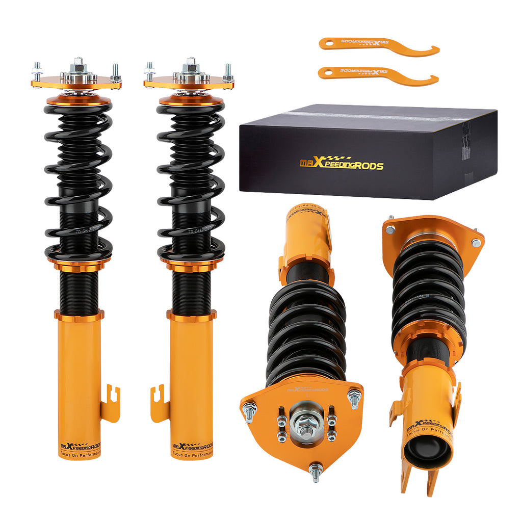 New Coilovers Kit geschikt voor Subaru Forester 1998-2002 Adj. Height Coil Springs and Strut Lowering Kit