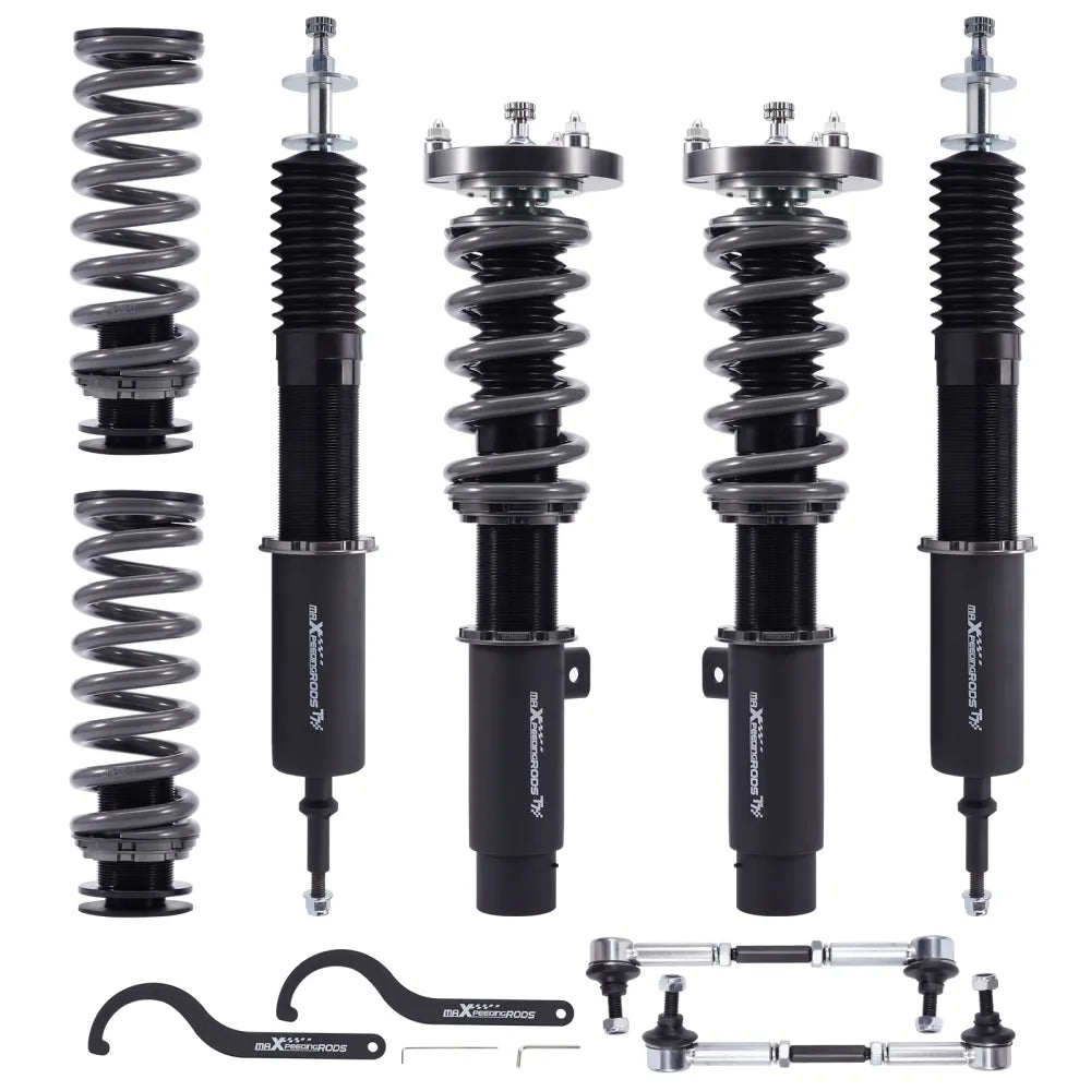 For BMW 3 Series E90 E91 E92 E93 318i 328i RWD MaXpeedingrods T7 Coilovers Strut Lowering Kit