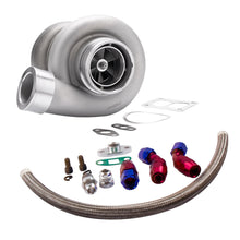Load image into Gallery viewer, Universal Turbo for GT45 T4 V-BAND 600+HPS Boost with Oil Return Line kits