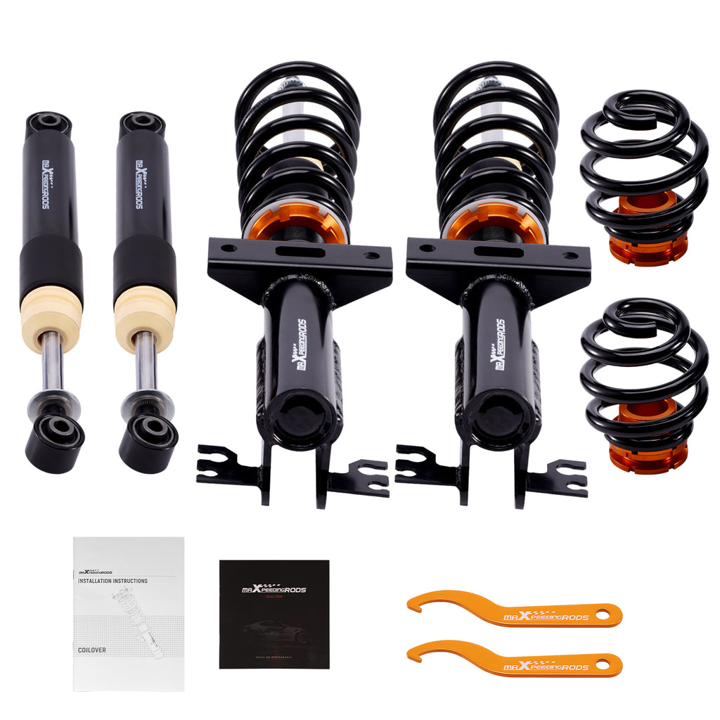 Coilovers Kit geschikt voor VW Transporter T5 T6 T32 1.9 2.0 2.5 TDi 3.2 V6 2003-2019