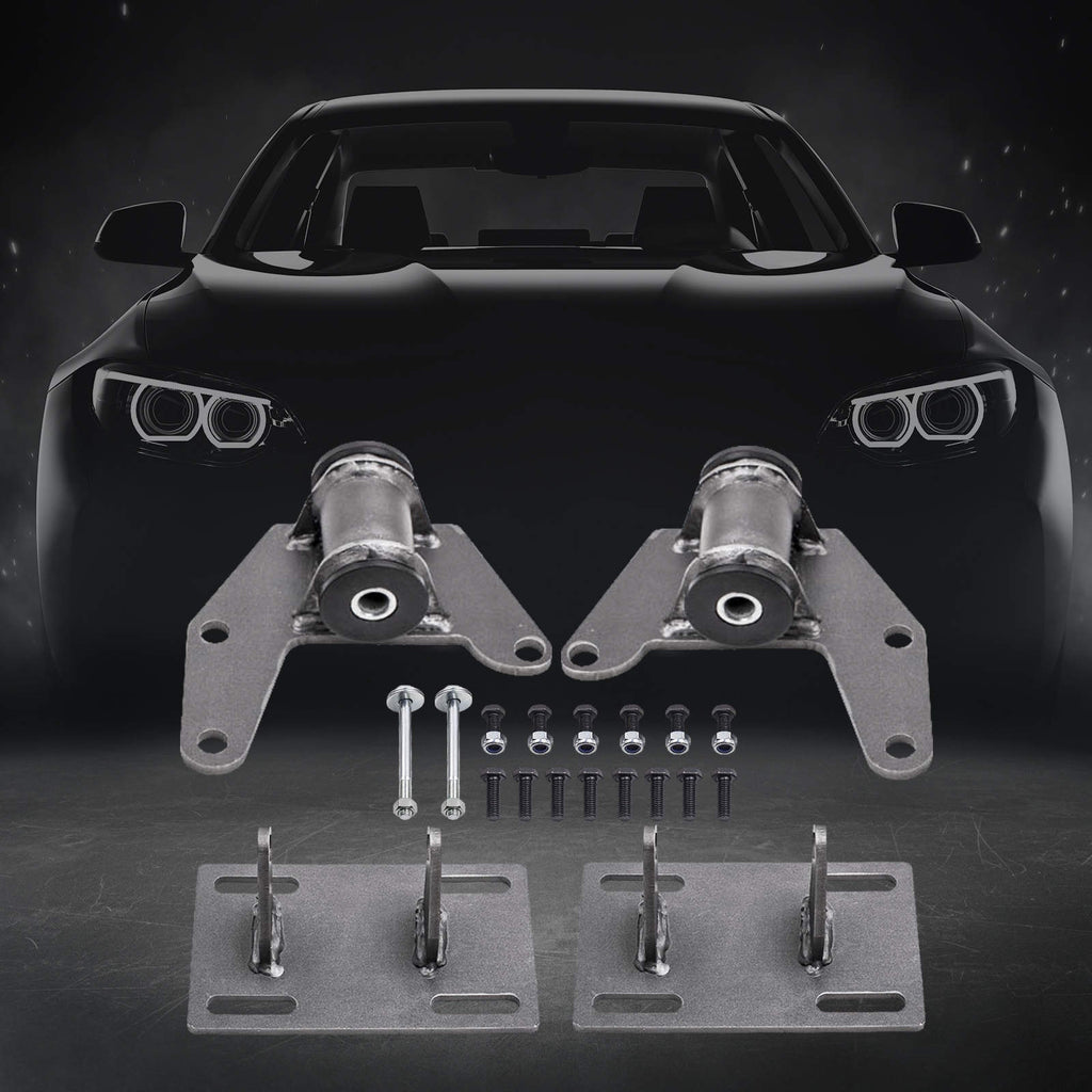 New Engine Mount Adapter Kit for 78-88 G-Body LS Swap compatible for Monte Carlo Compatible for Regal Cutlass