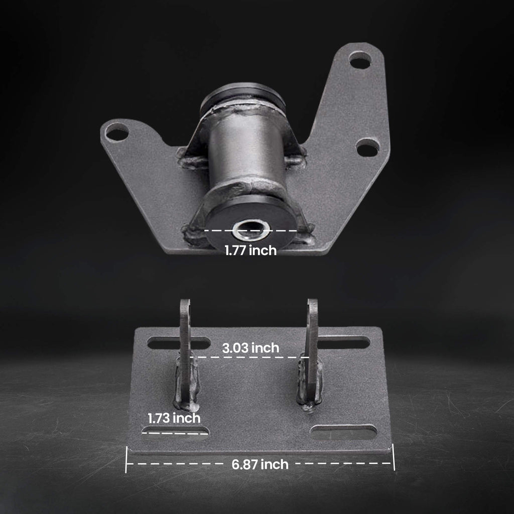 New Engine Mount Adapter Kit for 78-88 G-Body LS Swap compatible for Monte Carlo Compatible for Regal Cutlass