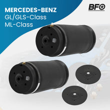 Load image into Gallery viewer, 2x Air Suspension Spring Bag Rear compatible for Mercedes ML GL Class W164 X164 Left/Right