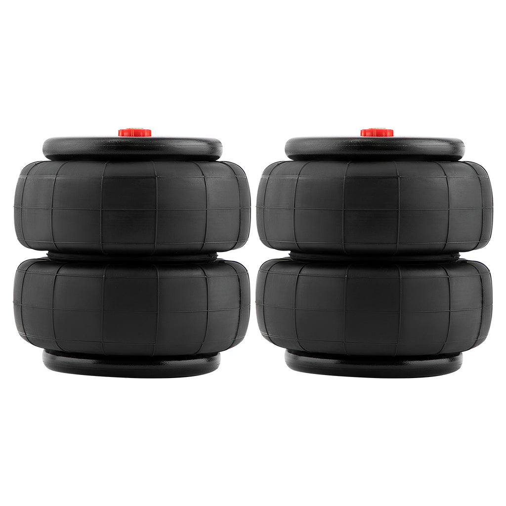 Paar 2600 LBS Luchtveer Luchtbalg Single Port 1/2 NPT voor Heavy Duty Suspension
