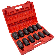 Load image into Gallery viewer, 12pc 3/4 Inch Deep Impact Sockets Set Drive 6 point 24mm to 41mm 27mm 33mm 35mm