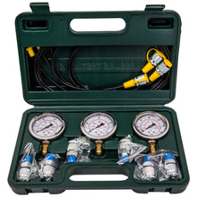 Load image into Gallery viewer, Hydraulic Pressure Gauge Test Kit Excavator Portable Tester