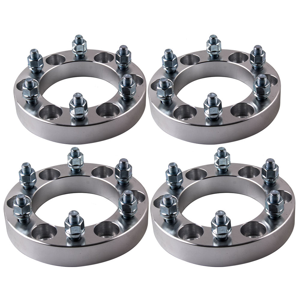 4 stuks 6x139.7mm 30mm Wheel Spacer Adapters 6 Stud geschikt voor Toyota Land Cruiser/ HiLux