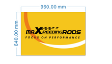 Load image into Gallery viewer, maxpeedingrods yellow promotional flag