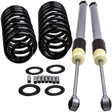 Load image into Gallery viewer, Geschikt voor HUMMER H2 2003-09 Rear Suspension Air Bag/Coil Spring Conversion Shocks Lowering Kit