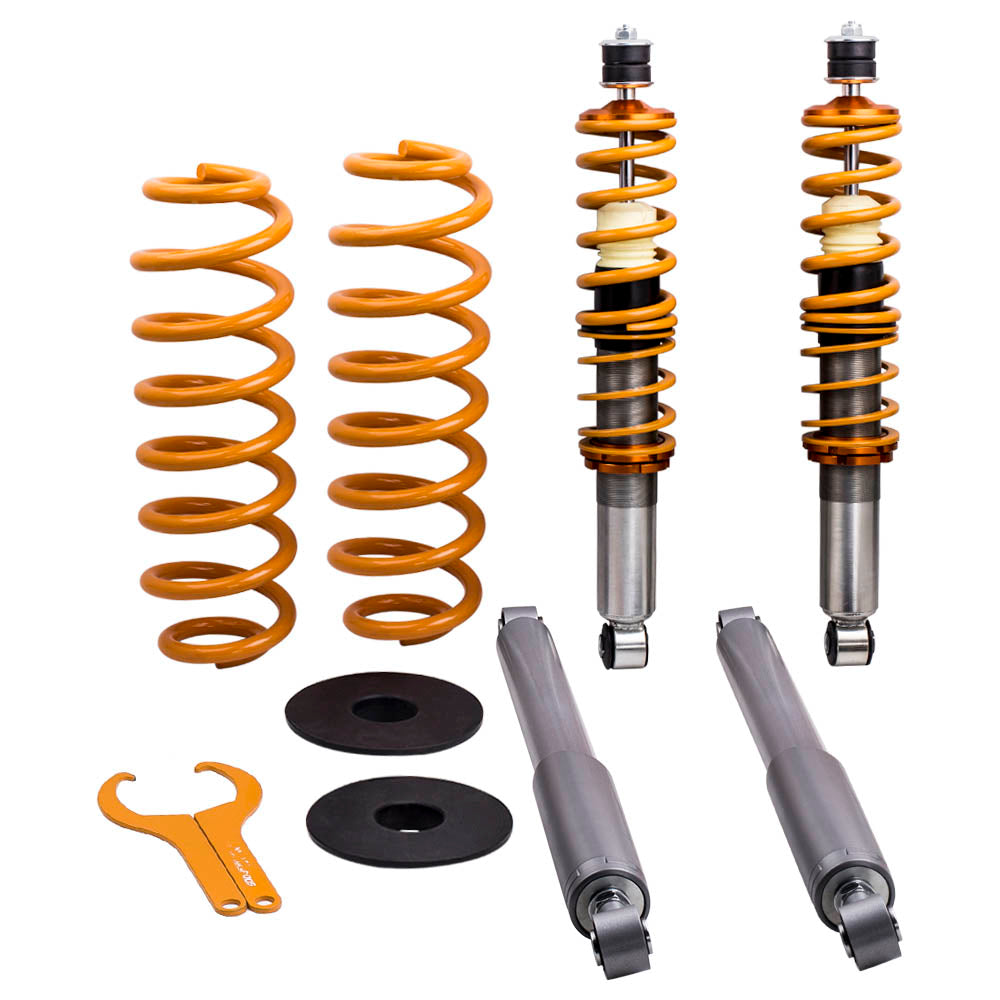 Geschikt voor Lincoln Navigator 98-02 4WD Air to Coil Springs amp; Shocks Conversion Kit Lowering Kit