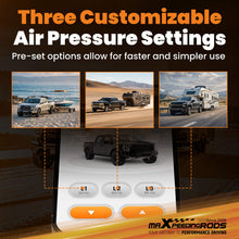 Load image into Gallery viewer, maXpeedingrods Wireless On Board Air Compressor System App and Remote Control 120 PSI Heavy Duty Air Compressor Kit for Trucks Pickups Trailers Vans