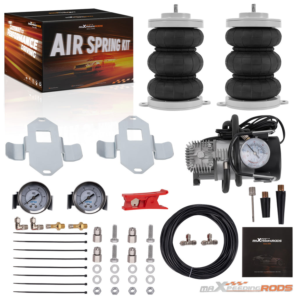 Rear Air Suspension Kit w/ Compressor geschikt voor Fiat Ducato geschikt voor Peugeot Boxer 1994- 5000kg