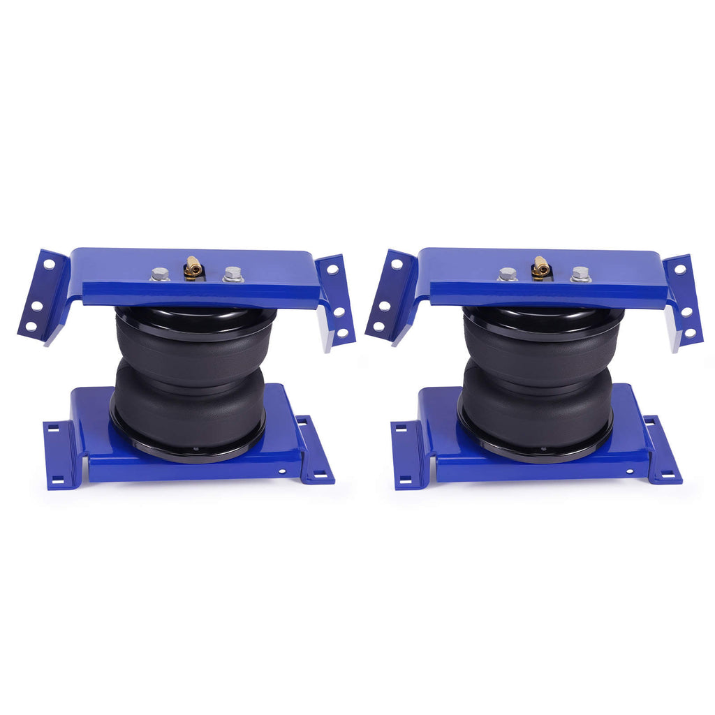 Air Helper Spring Suspension Leveling Kit compatible for Ford F-250 F-350 Super Duty 97-04