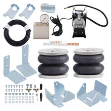 Load image into Gallery viewer, 2x Luftfederbalg + 12V Kompressor Kit Kit compatible for Ford Transit 2001- 4000 KG