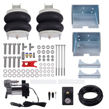 Load image into Gallery viewer, Air Suspension Spring Bags + 12V Compressor Kit compatible for Iveco Daily 35S 35L 06-14