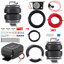 Load image into Gallery viewer, Luftfederung Hinten + Kompressor Kit compatible for VW Crafter 4X2 Einzelbereift 1995-2021