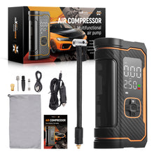 Load image into Gallery viewer, Tire Inflator Portable Car Tire Compressor + geschikt voor Pressure Gauge