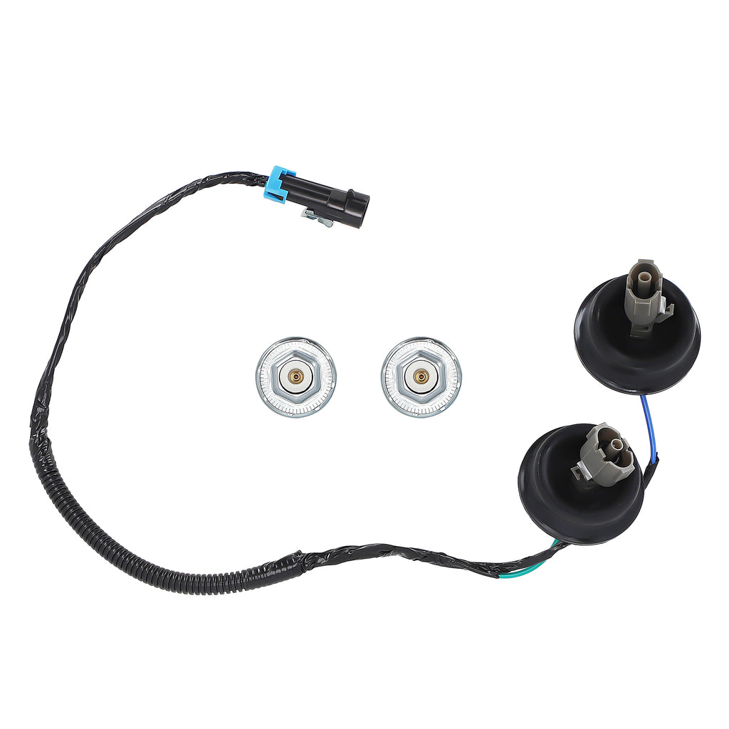 Geschikt voor Hummer H2 Engine 10456603 Knock Sensor with Harness Pair Kit 12601822