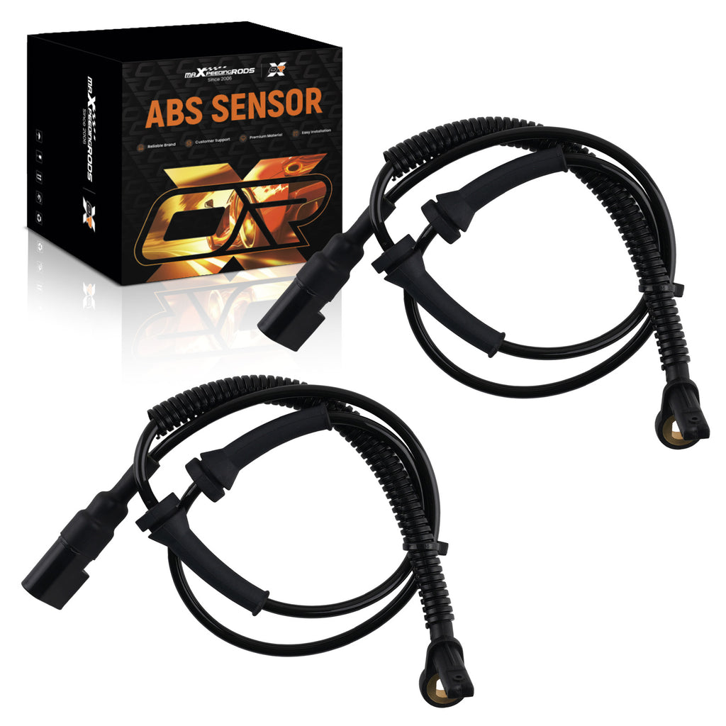 2pcs ABS Sensor Front geschikt voor Ford Fiesta ST150 Petrol 2005-2008 2S612B372AD