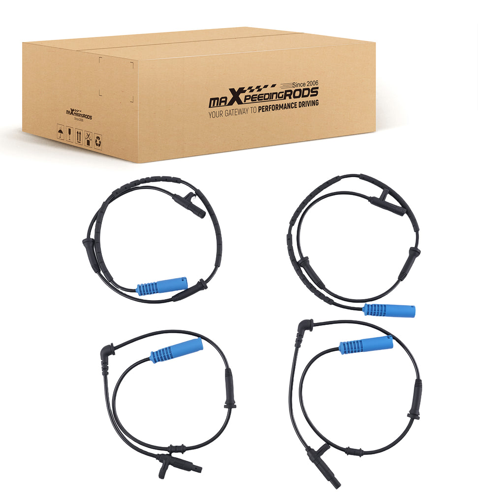 Front Rear ABS Speed Sensor compatible with Mini One Cooper R50 R52 R53 2001-06 34526756384