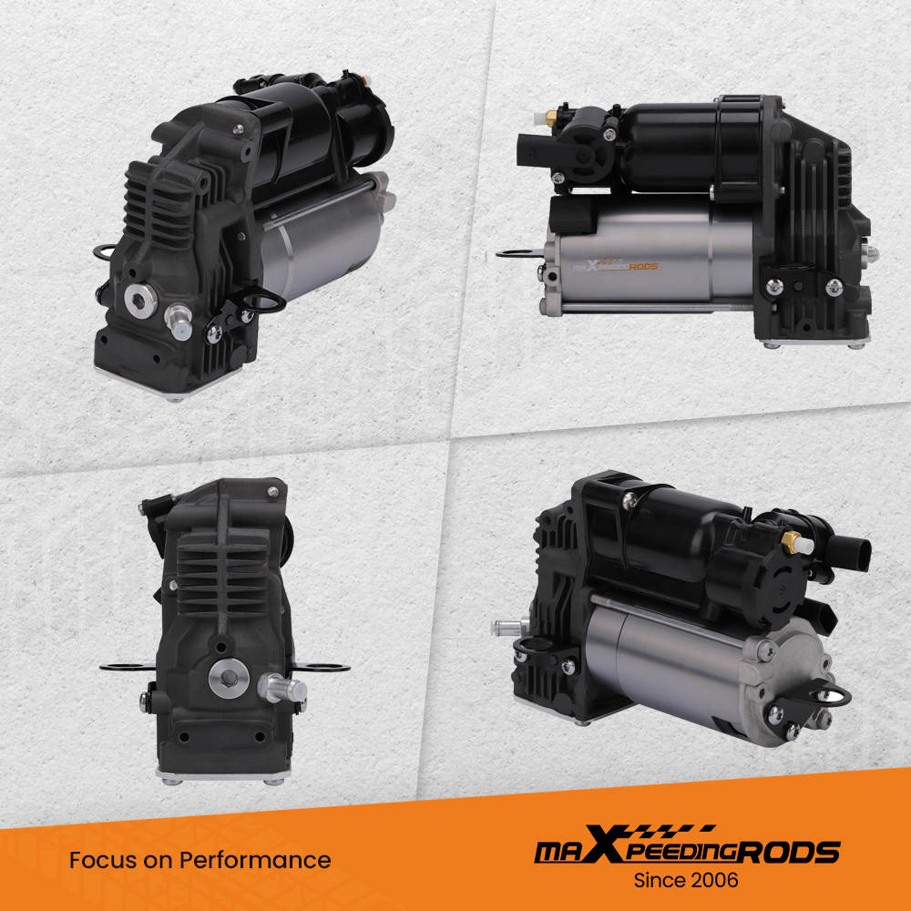 Air Suspension Compressor Pump + Relay compatible for Mercedes Benz 4Matic GL450 1663200104