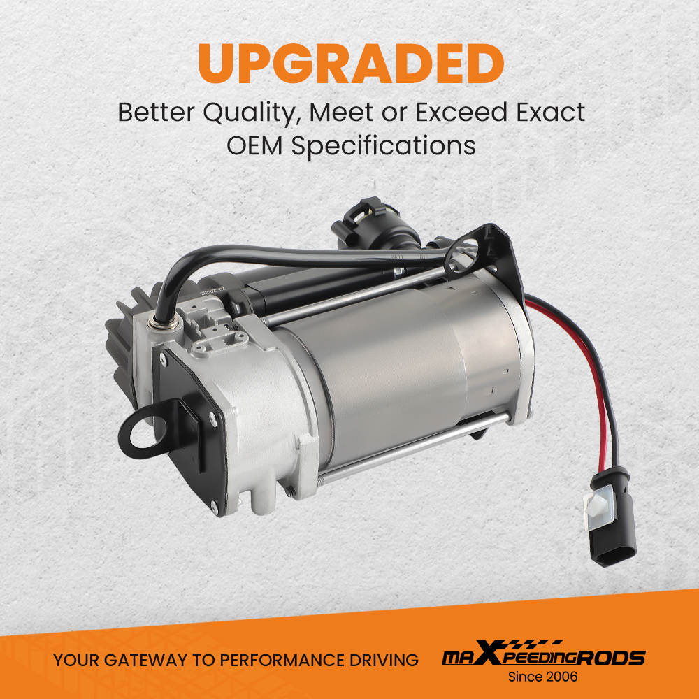 Air Ride Suspension Compressor Pump For Benz W211 W220 S500 W/ Relay 2113200304