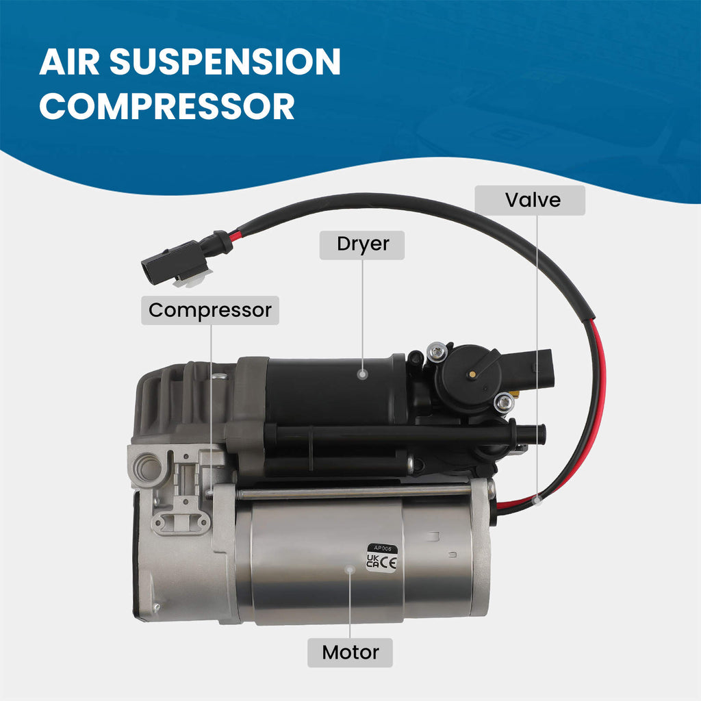 Air Suspension Compressor compatible for Mercedes E Class W212 S212 2009-2016 2123200404