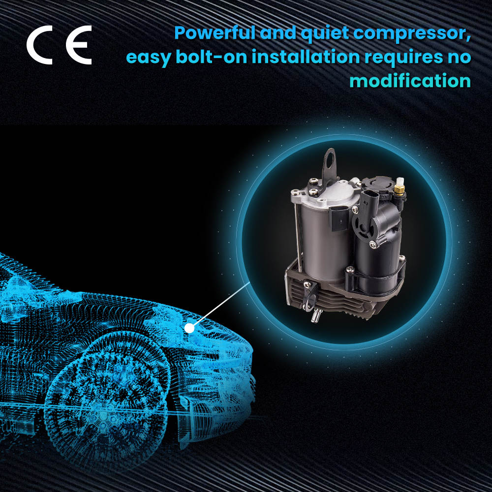 Compressor Pump compatible for Mercedes-Benz W251 R Class A 251 320 06 04 Air Suspension