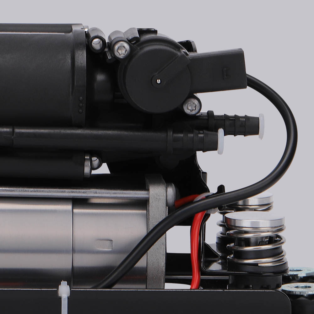 Air Suspension Compressor w/ Bracket compatible for BMW 740i 750i 750Li 760Li compatible for Alpina B7