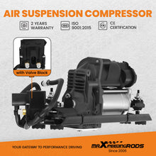 Load image into Gallery viewer, Air Suspension Compressor + Valve Block + Bracket compatible for BMW 5 Series E61 2004-10
