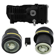 Load image into Gallery viewer, 2x Suspension Neumatica Aire Muelle Luftfeder + compresor compatible for BMW X5 E70 X6 E71
