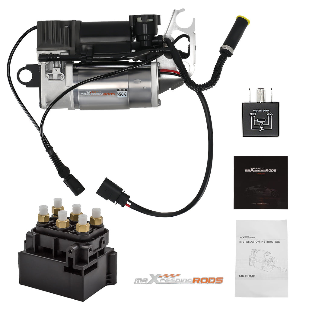 Air Suspension Compressor Pump geschikt voor Audi Q7 4L 4LB 2006-2015 4L0698007C